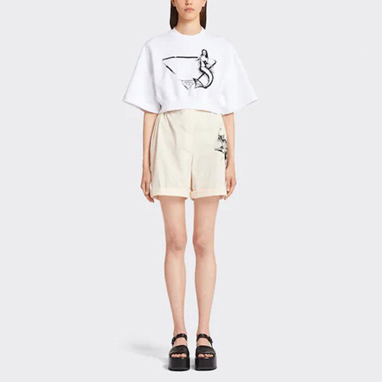 PRADA T-Shirts Women's White
