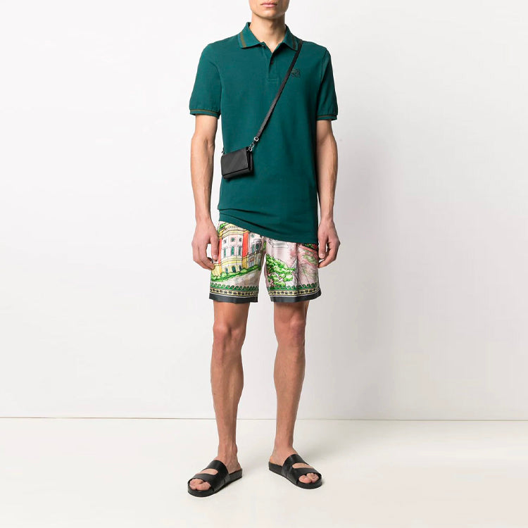 LOEWE Polo Shirt Men's Dark Green
