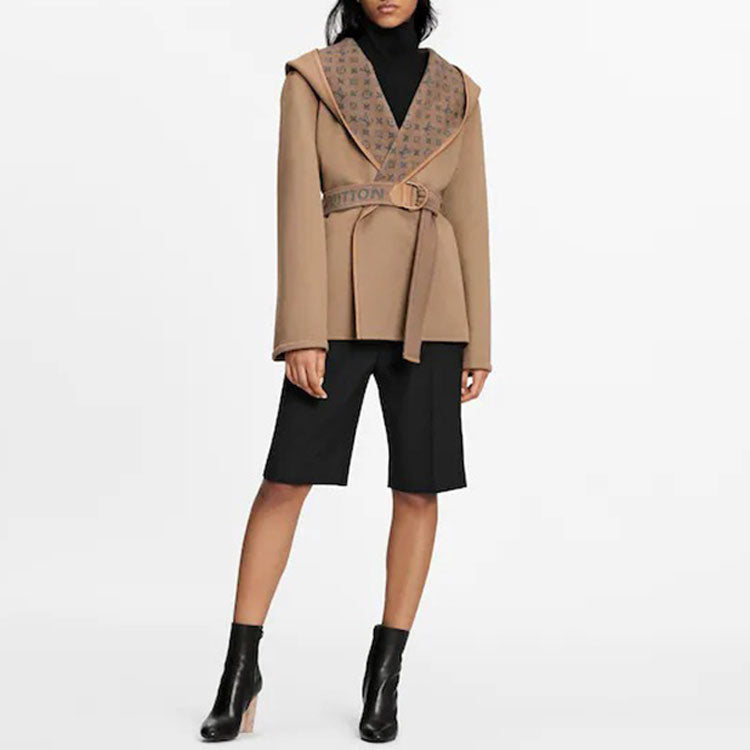 LOUIS VUITTON New Quarterly Products Of LV Coats Women's Pink Brown
