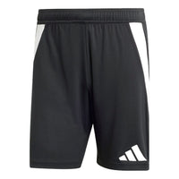 adidas Juventus 24/25 Home Football Shorts Asia Sizing 'Black White' IS8003