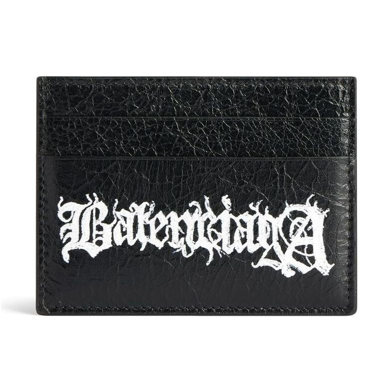 Balenciaga Cash Card Holder Diy Metal 'Black White' 5943092AAW31090
