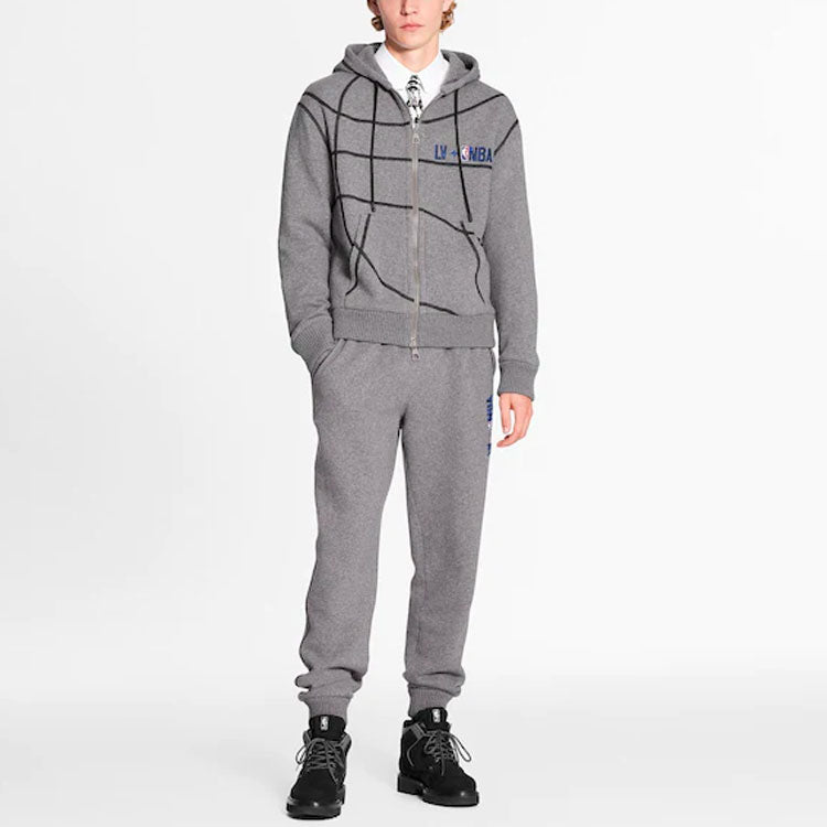 LOUIS VUITTON x Nba Sweatshirt Men's Gray