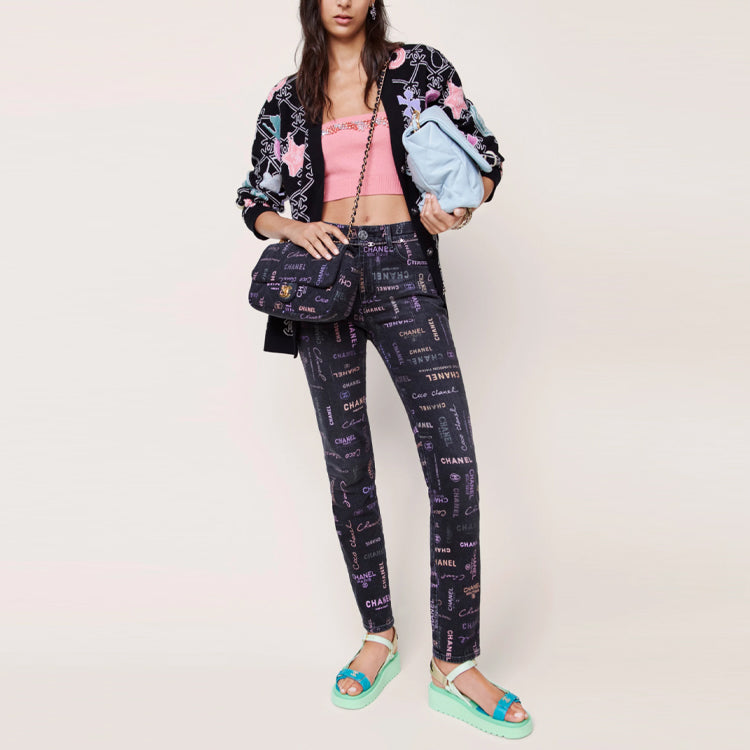 CHANEL SS22 Knitwear Women's Black