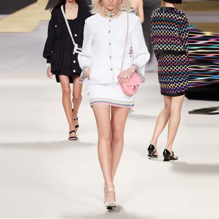 CHANEL Jackets Women's White