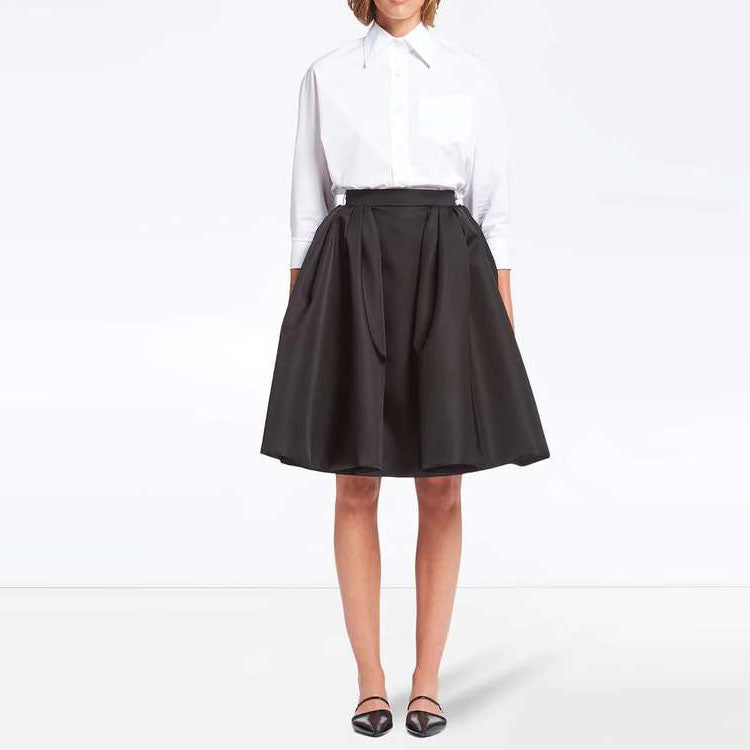 PRADA Casual Long Skirts Women's Black