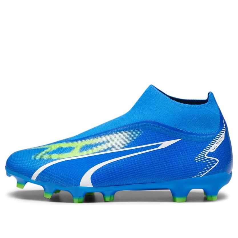 PUMA Ultra Match+ Laceless FG/AG 'Ultra Blue White Green' 107511-03
