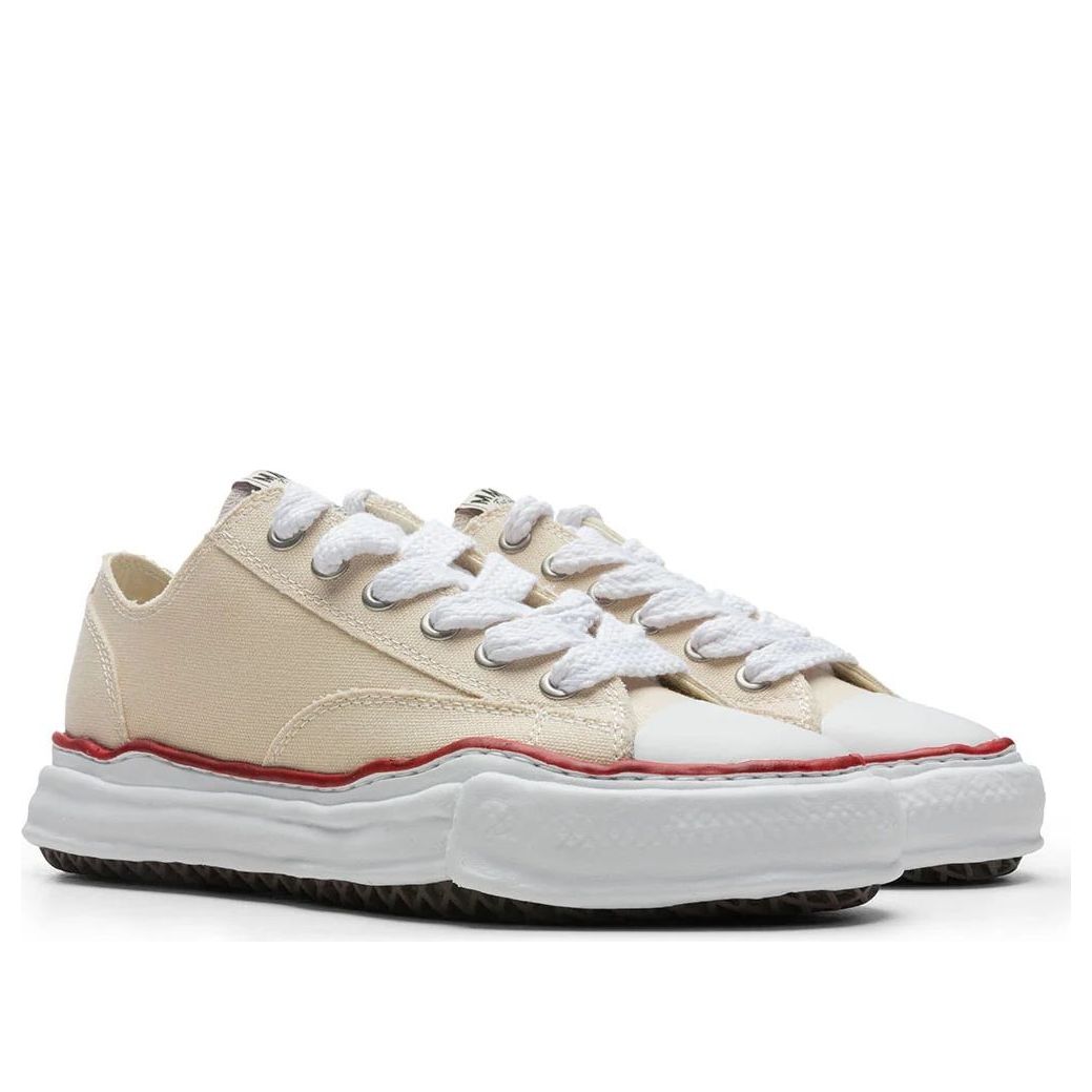 Maison MIHARA YASUHIRO Peterson Low OG Sole Canvas SE 'Natural' A04FW729-BRN