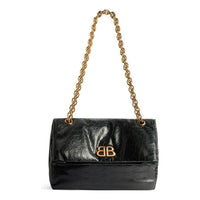(WMNS) Balenciaga Monaco Small Chain Bag 'Black' 7659662AAR81000