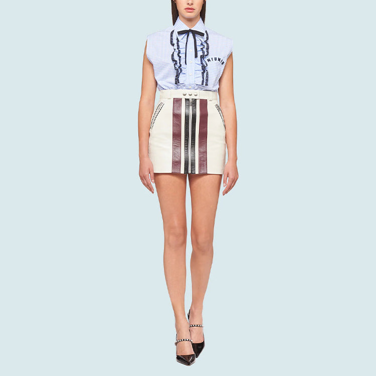 MIU MIU SS21 Shirt Women's Sky Blue