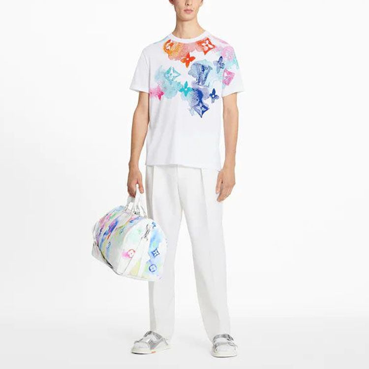 LOUIS VUITTON New Quarterly Products Of LV T-Shirt Men's Multicolor
