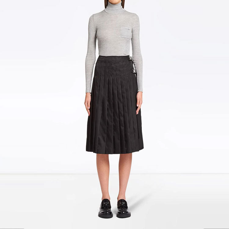 PRADA Casual Long Skirt Women's Black