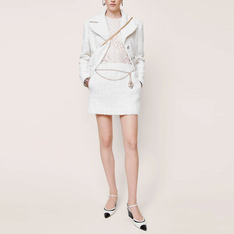 CHANEL SS22 Jackets & Coats Women's White