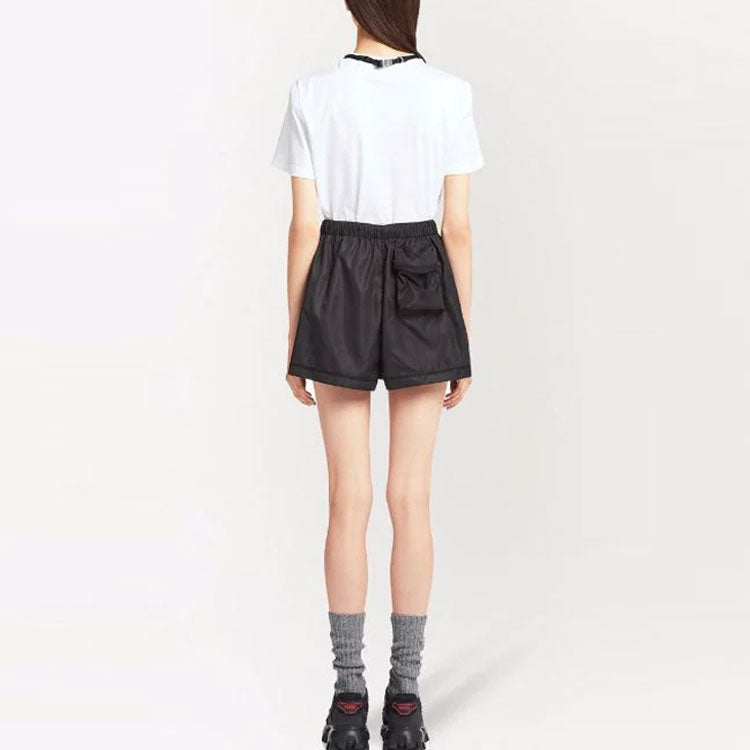 PRADA SS22 Casual Shorts Women's Black