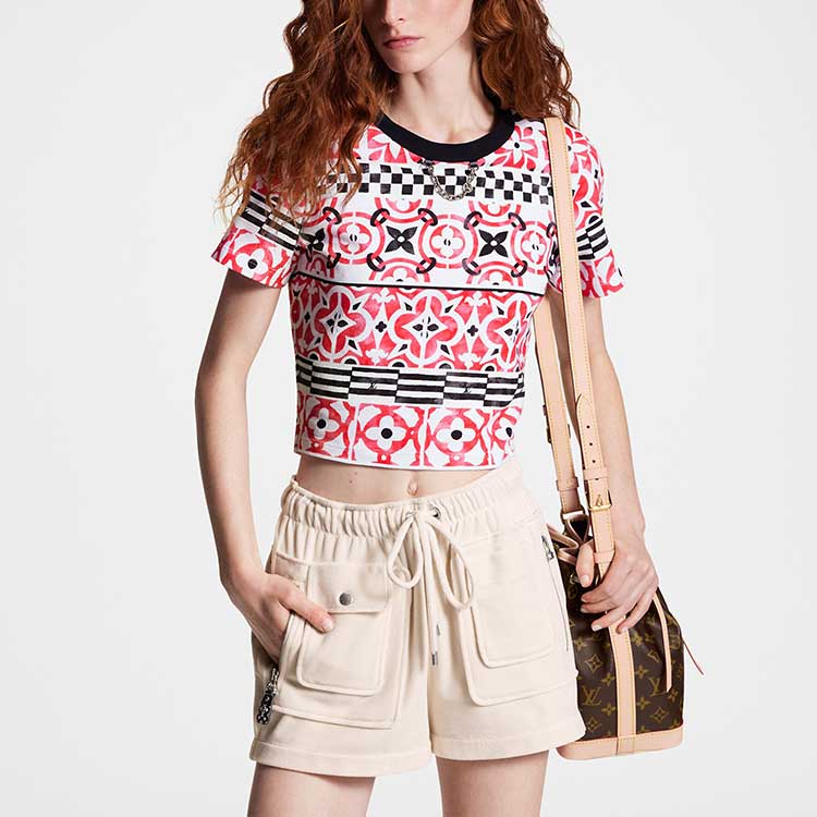 LOUIS VUITTON FW23 Regular T-Shirt Women's Multicolor