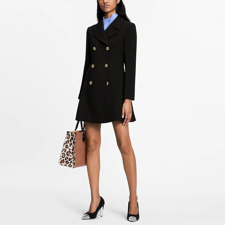 LOUIS VUITTON SS21 Business Suit Coat Women's Black