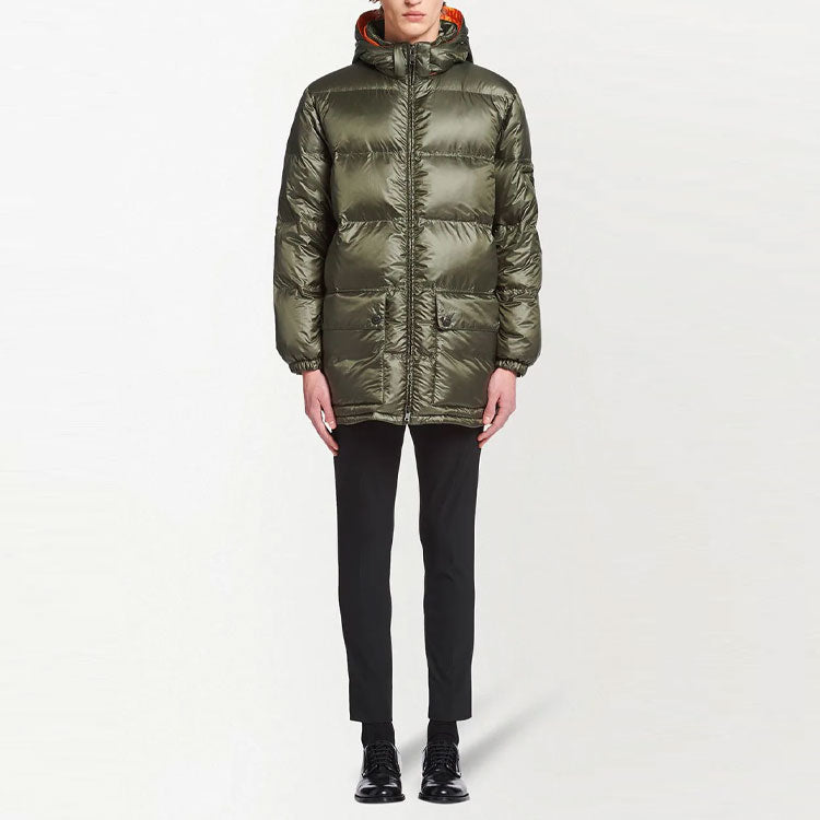PRADA Down Jackets Men Green