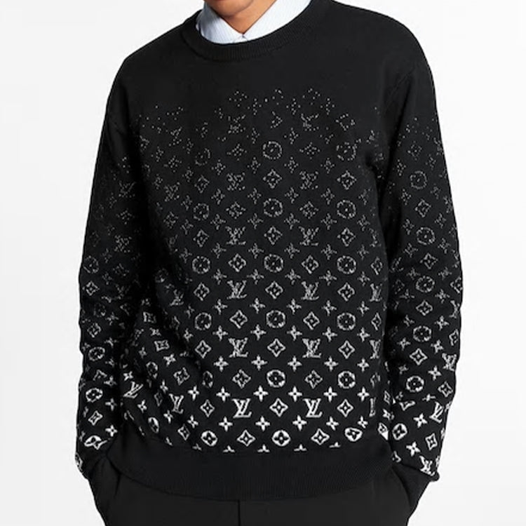 LOUIS VUITTON 1ABIYP Lvse Monogram Degrade Crewneck