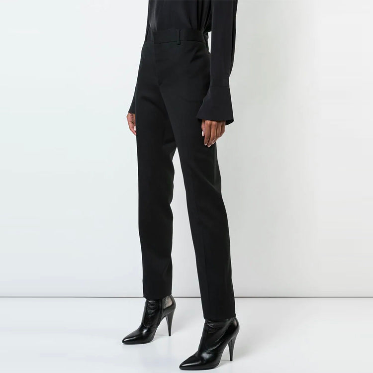 SAINT LAURENT Straight Leg Tailored Trousers