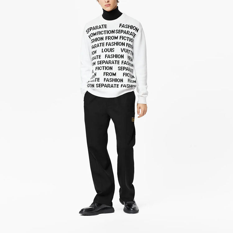 LOUIS VUITTON Sweater Men's White