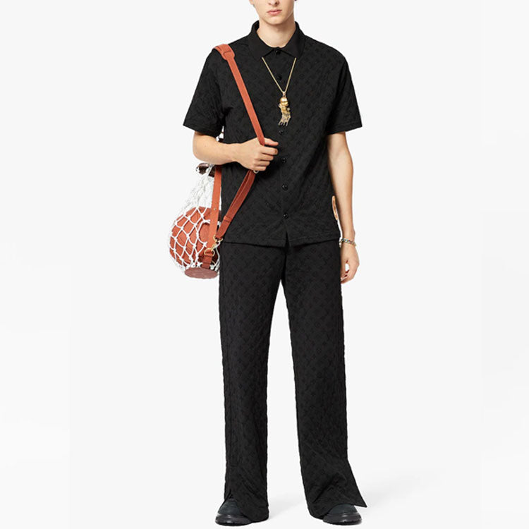 LOUIS VUITTON X Nba Monogram Buttoned Shirt