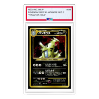 Pokemon 2000 P.M. Japanese Neo 2 [neo2 No.248] 'Tyranitar-Holo' NEO2-NO.248-JP
