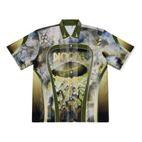 Nike x NOCTA Opal Button-Down Short Sleeve Shirt 'Pilgrim Oil Green' FV1939-378