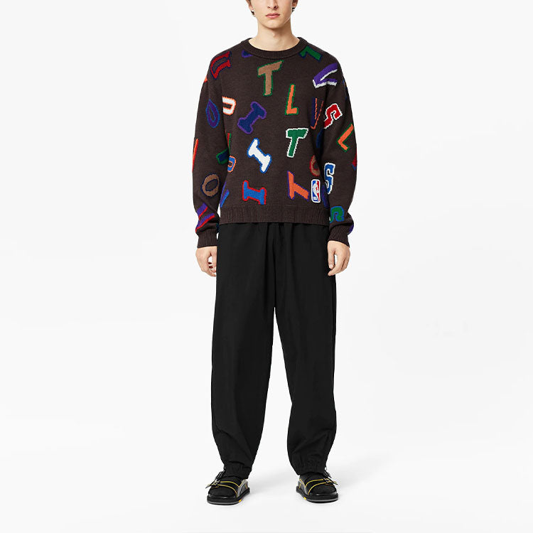 LOUIS VUITTON X Nba Letters Crewneck