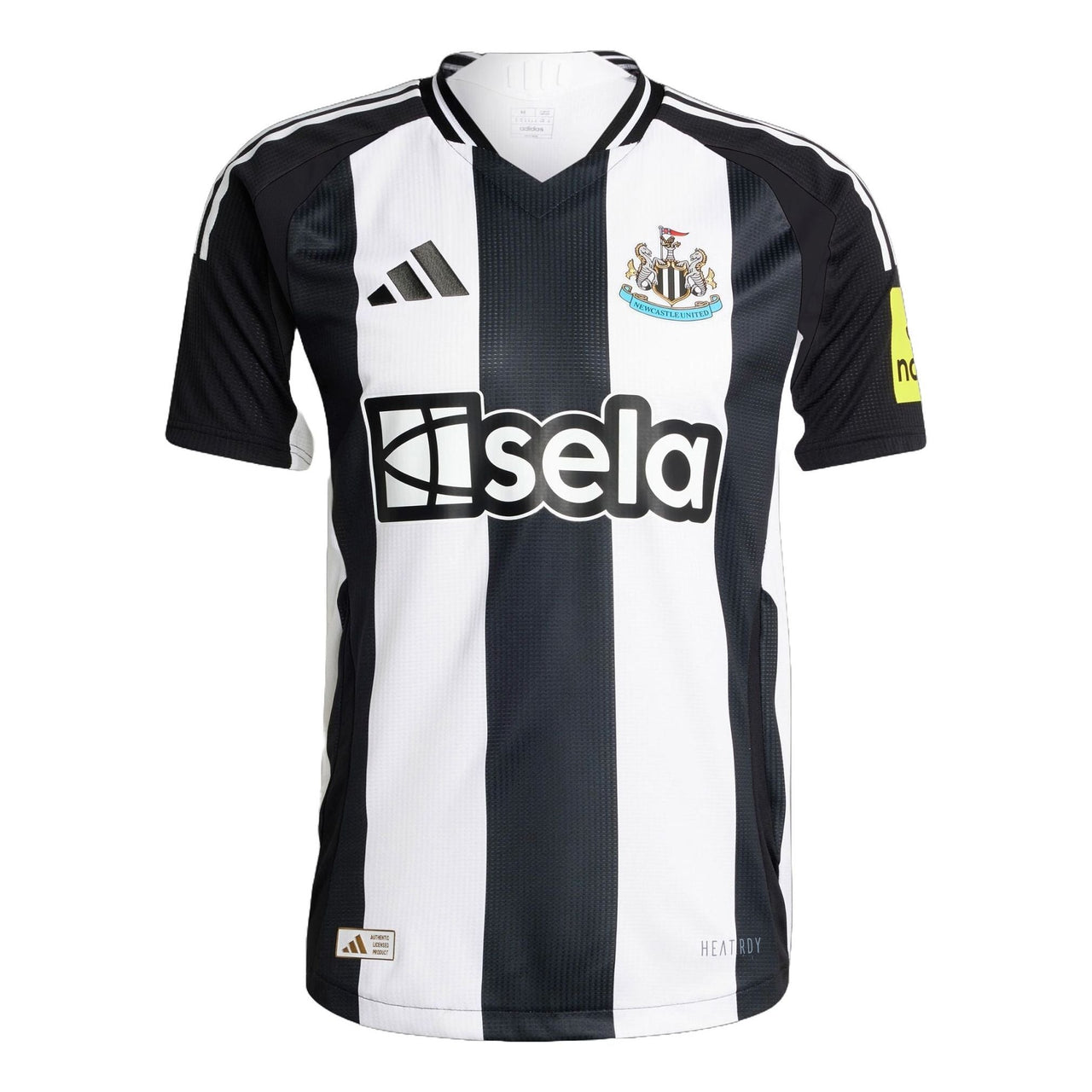 adidas Newcastle United FC 24/25 Home Authentic Football Jersey 'Black White' JJ4466