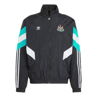 adidas Newcastle United FC Originals Track Jacket Asia Sizing 'Black' IX5155