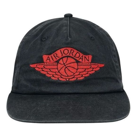 Air Jordan Pro Rare Air Unstructured Hat 'Black Red' IB3009-010