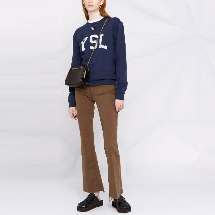 SAINT LAURENT Sweatshirts Women's Blue