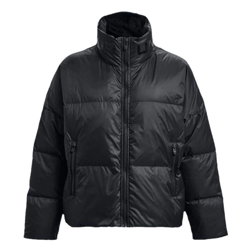 (WMNS) Under Armour ColdGear Infrared Down Puffer Jacket 'Black' 1378858-001
