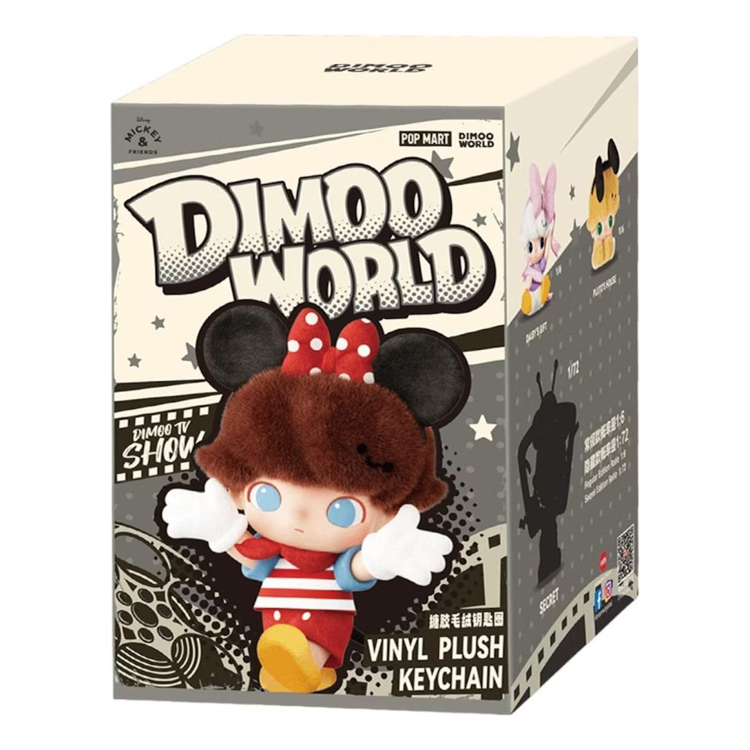 Pop Mart Disney Dimoo World Vinyl Plush Pendant Sealed Case (1 Blind Box) PPMT-2503-0020-1B