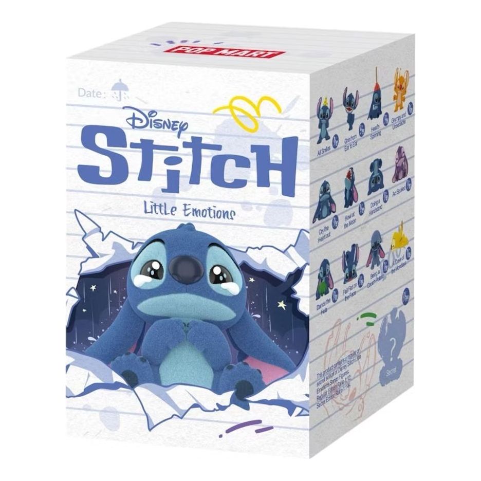 Pop Mart Disney Stitch Little Emotions Figure Sealed Case (1 Blind Box) PPMT-2504-0053-1B