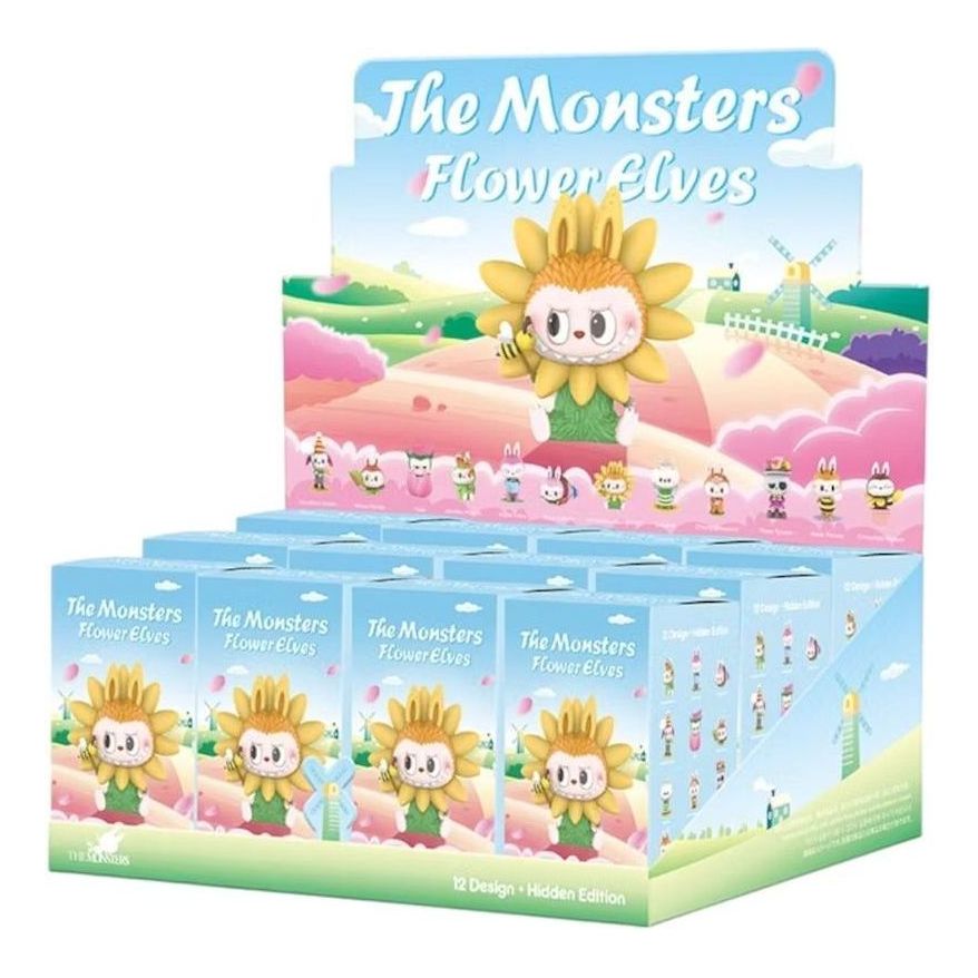 Pop Mart The Monsters Labubu Flower Elves Sealed Case (12 Blind Boxes) PPMT-2005-0001