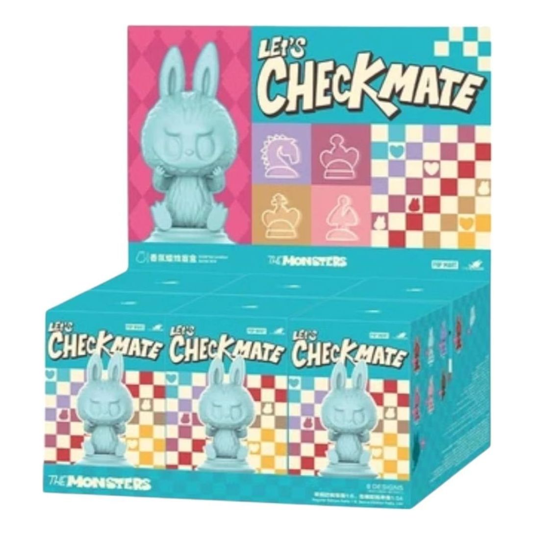 Pop Mart The Monsters Labubu Let's Checkmate Scented Candle Sealed Case (6 Blind Boxes) 6931571067861