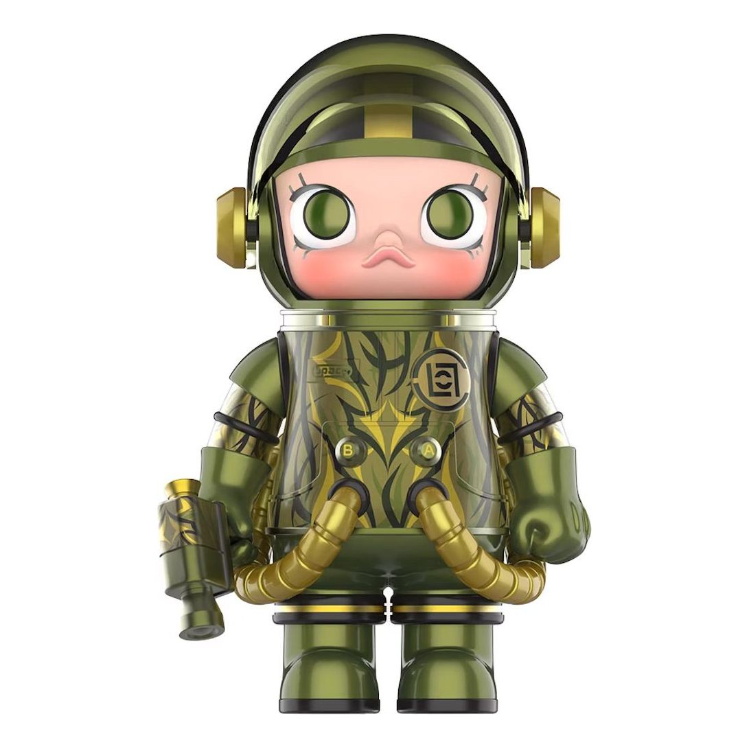 Pop Mart Mega Space Molly CLOT-Olive Alienegra 100% PPMT-2410-0228