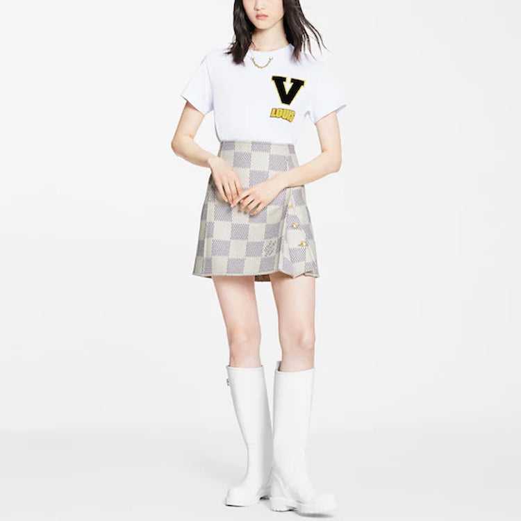 LOUIS VUITTON LOUIS VUITTON Patch Varsity T-Shirt