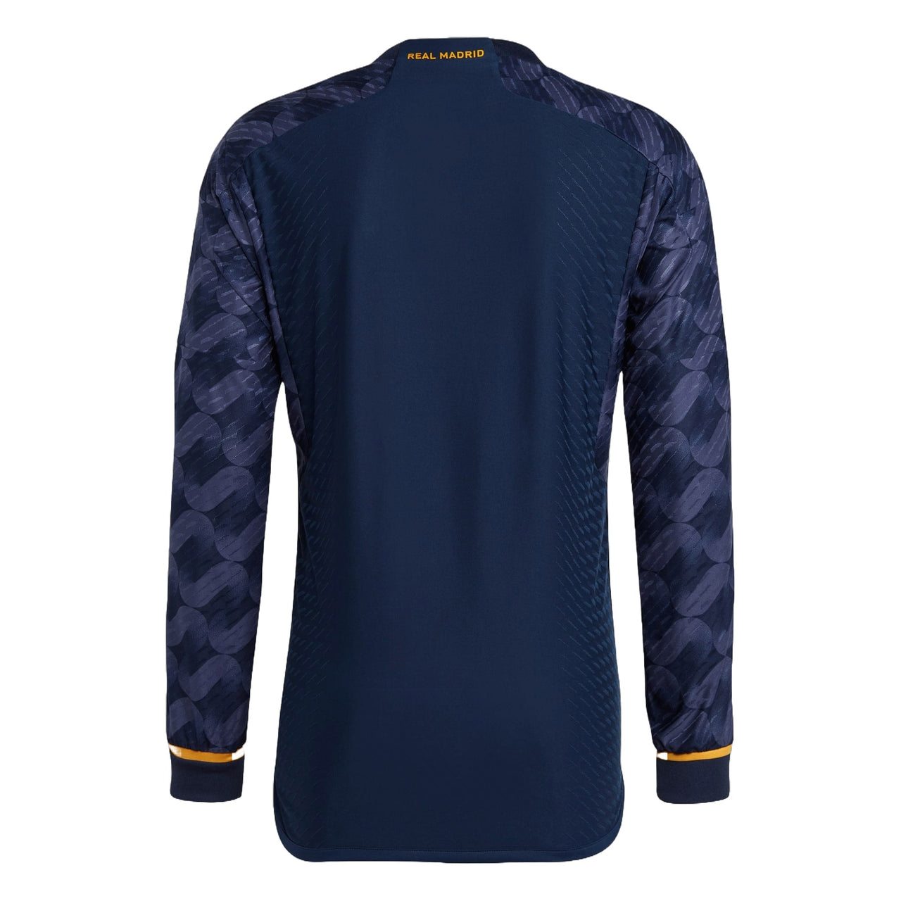 adidas Real Madrid 23/24 Long Sleeve Away Authentic Football Jesrey Asia Sizing 'Navy' IA9984