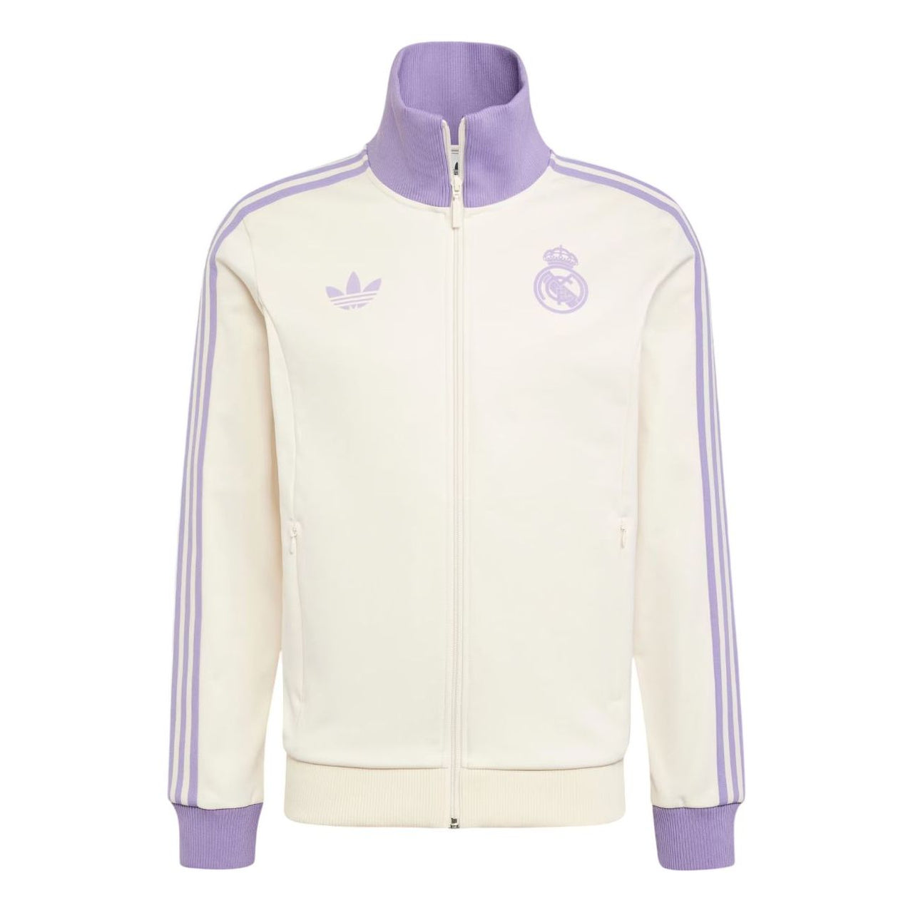 adidas Real Madrid Track Top 'Wonder White Magic Lilac' IY0058