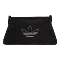 (WMNS) adidas Rhinestones Fake Suede Shoulder Bag 'Black' IT7375