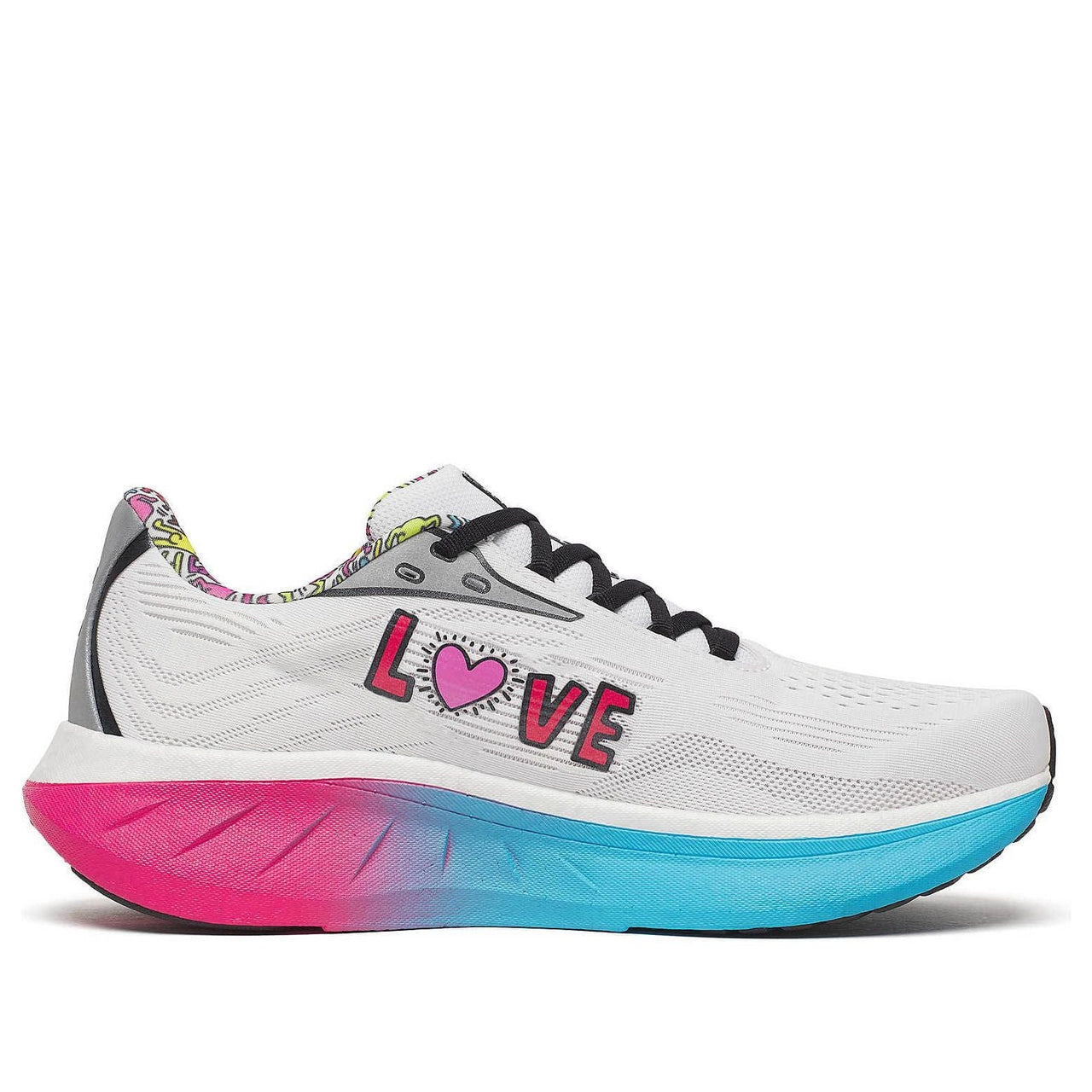 (WMNS) Saucony x Keith Haring Ride 18 'Love' S11000-350