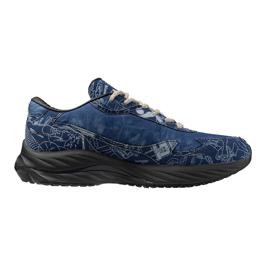 Mizuno x BUAISOU Wave Rider Beta 'Mugen Blue White' D1GD244101