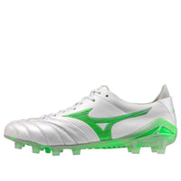 Mizuno Morelia Neo IV Made in Japan FG 'Frontier Pack White Green Gecko' P1GA253037