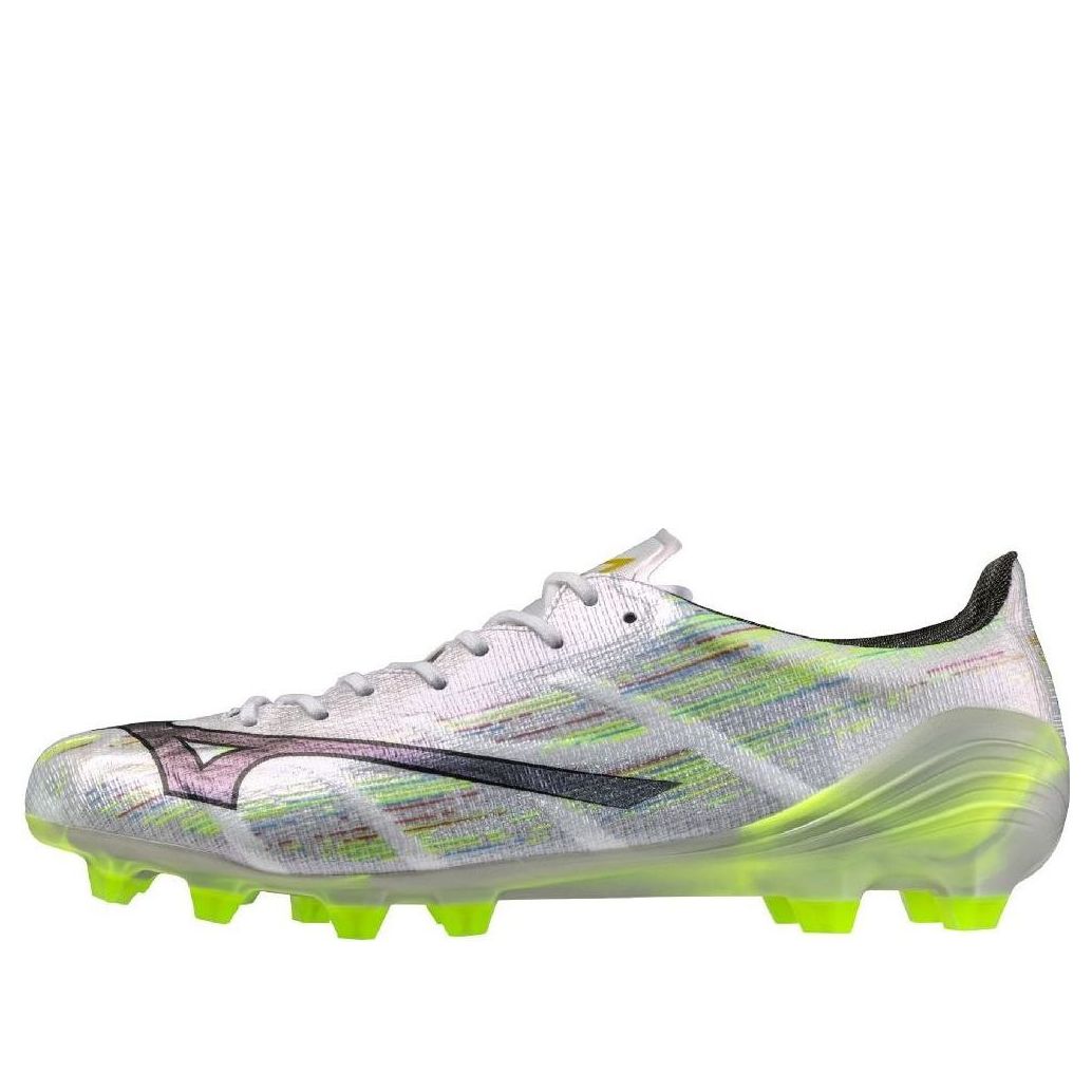 Mizuno Alpha 2 Made in Japan FG 'Silver Neon' P1GA256009