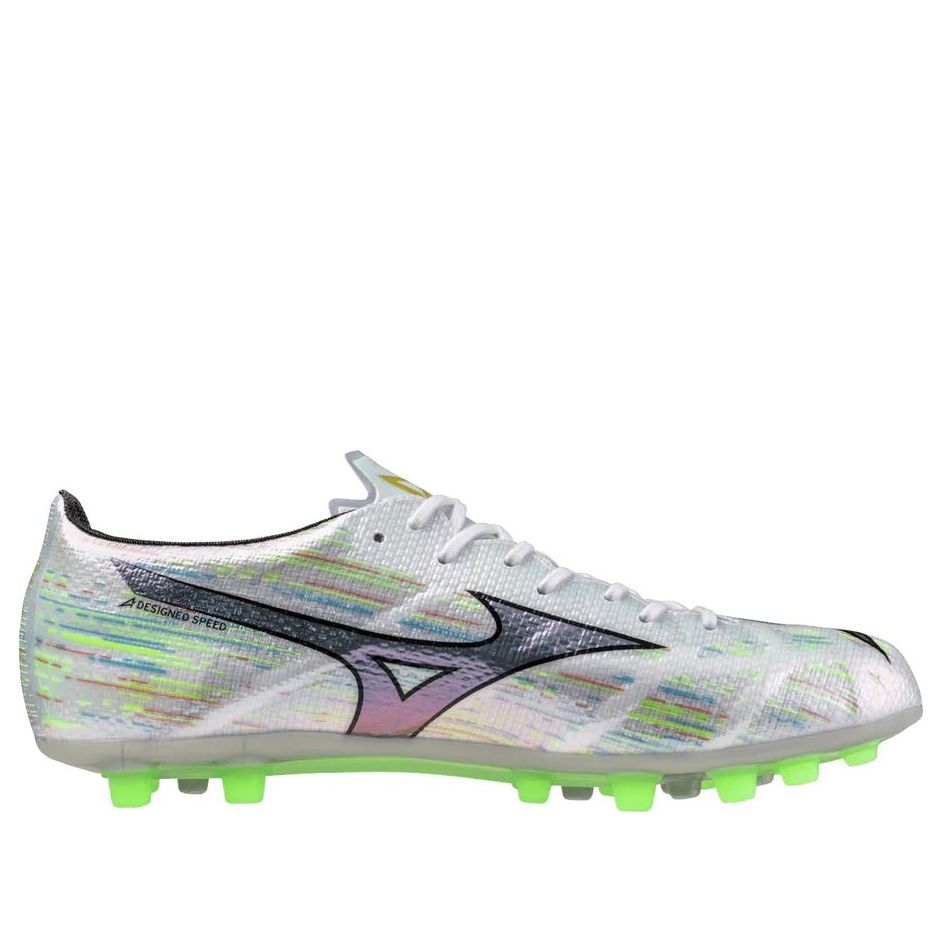 Mizuno Alpha 2 Elite AG 'Silver Neon' P1GA256309