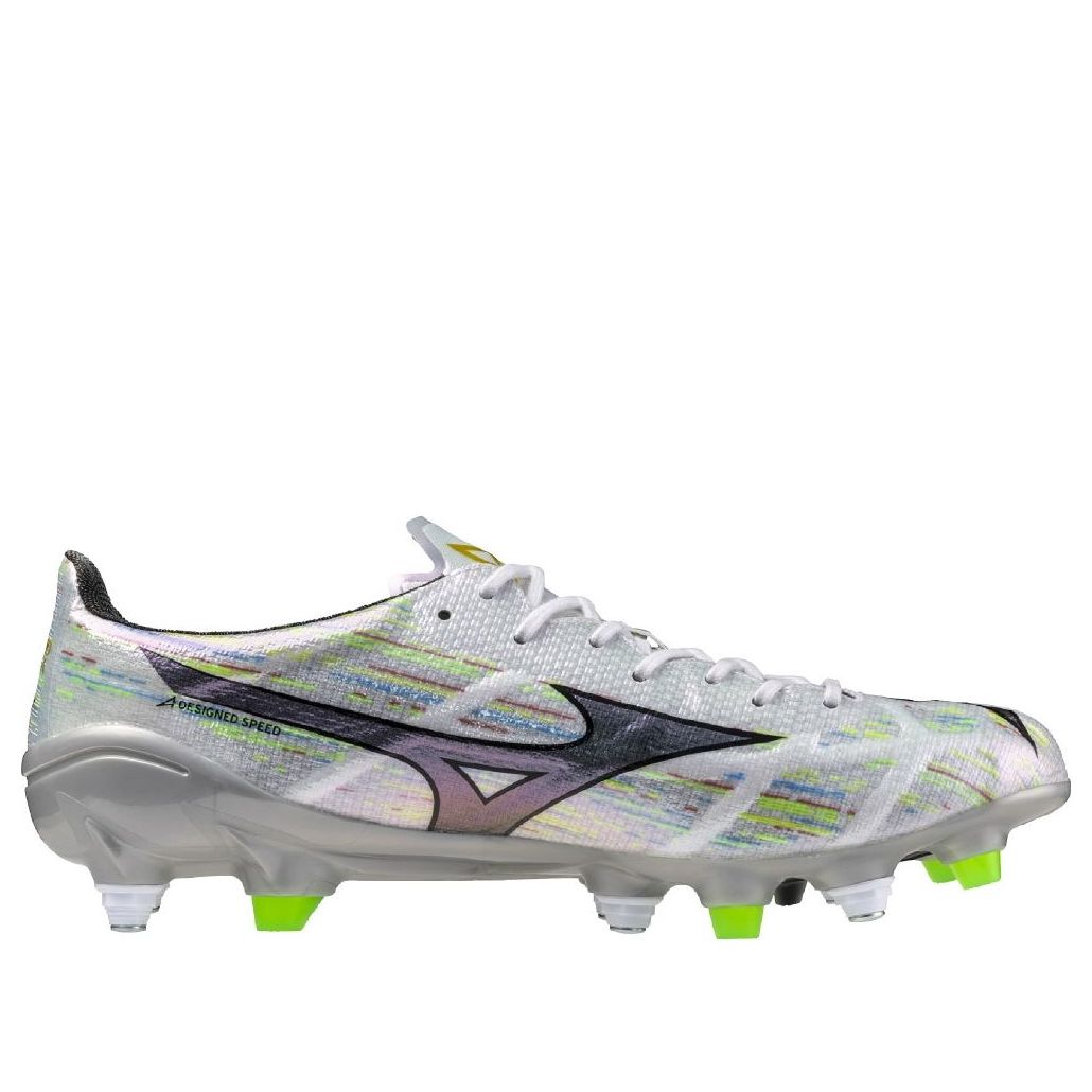 Mizuno Alpha 2 Made in Japan AG 'Silver Neon' P1GA256109