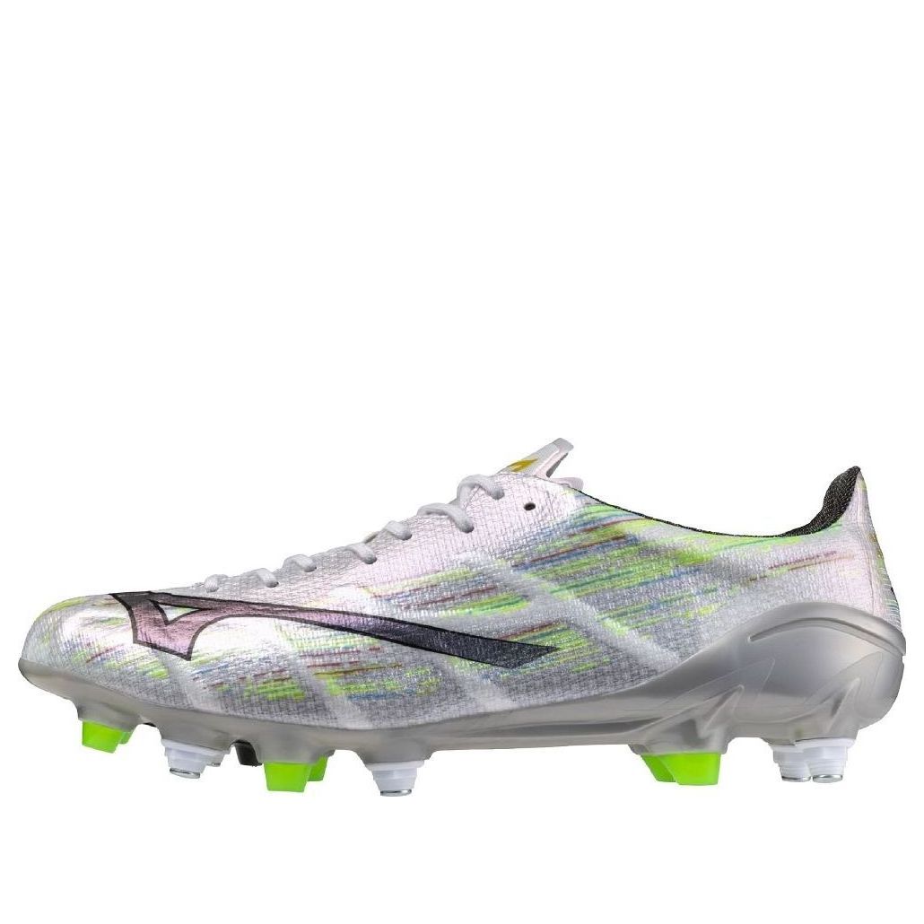 Mizuno Alpha 2 Made in Japan AG 'Silver Neon' P1GA256109