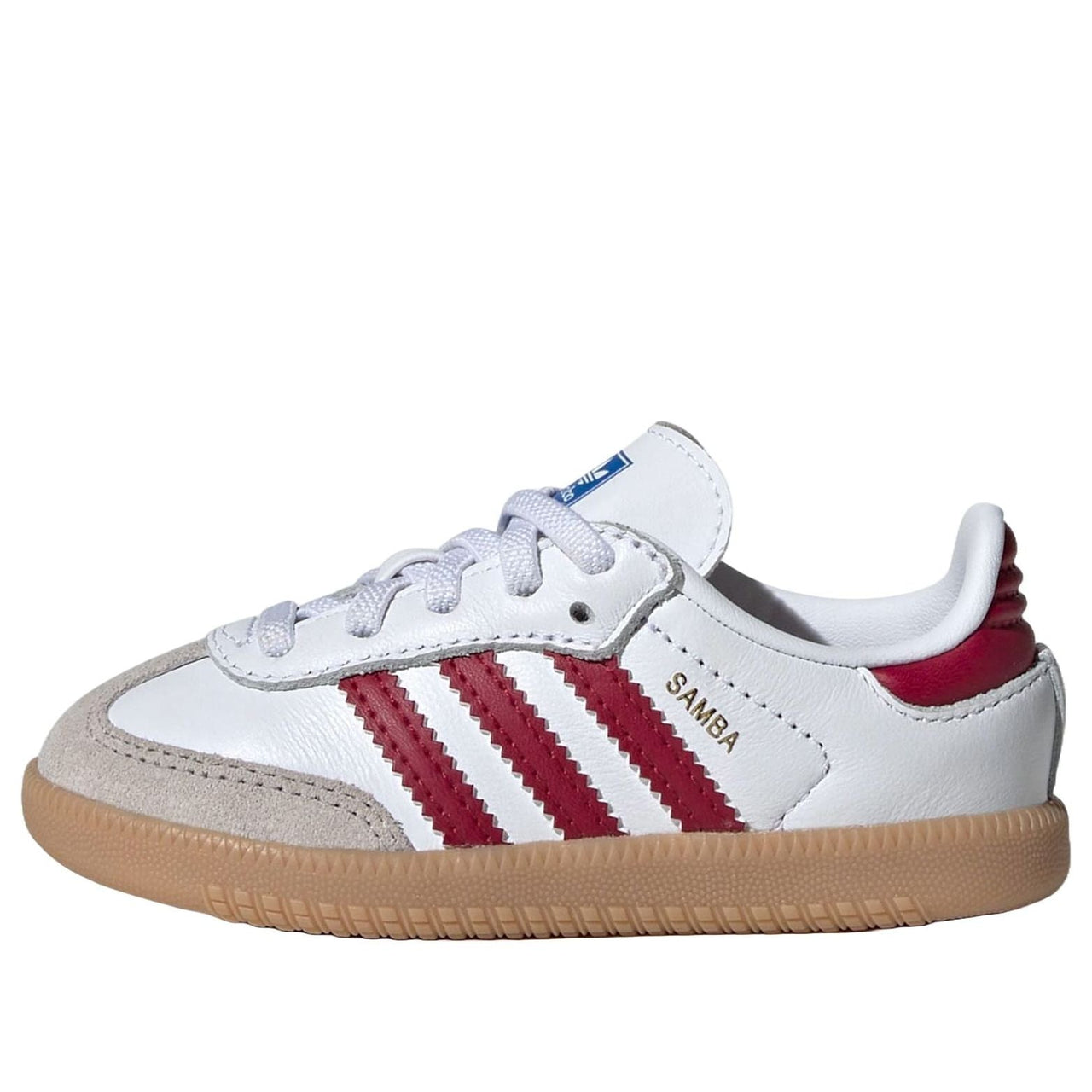 (TD) adidas Samba OG 'White Collegiate Burgundy Gum' IE1336