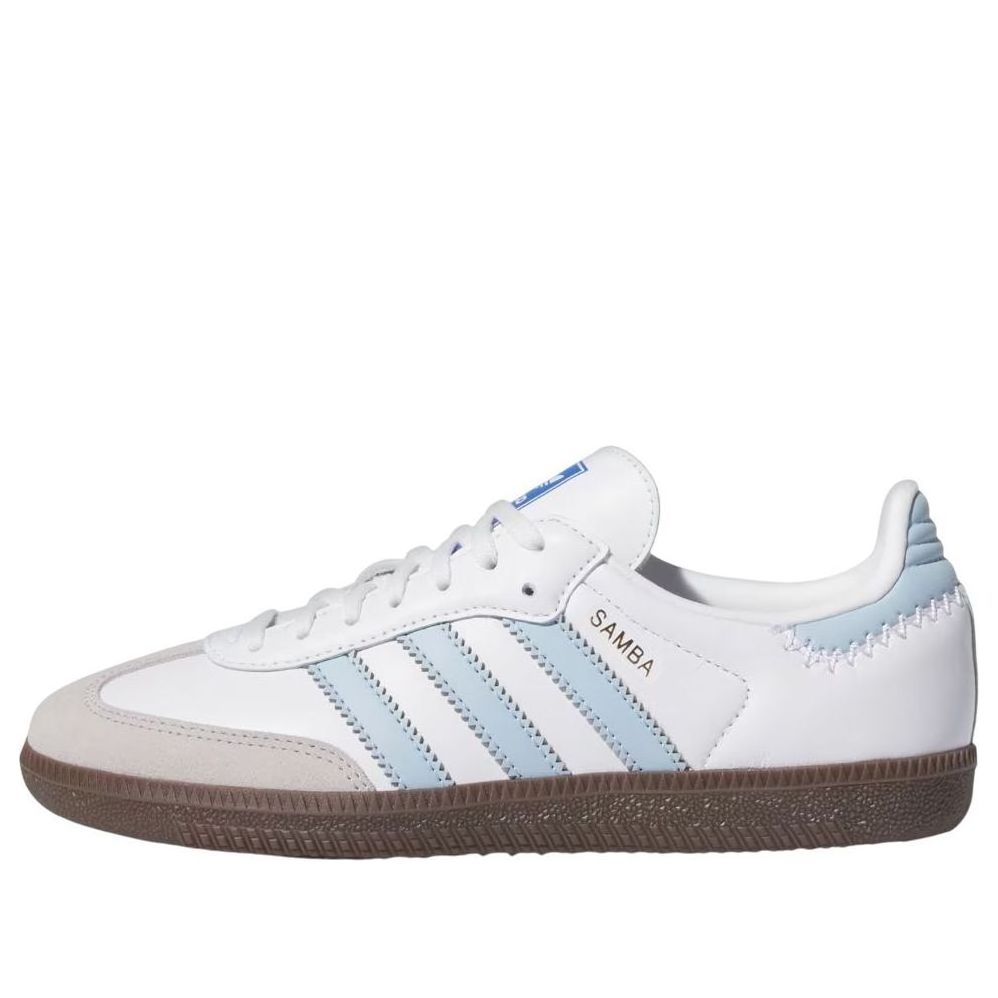 (GS) adidas Samba OG 'Cloud White Light Blue' JI2009